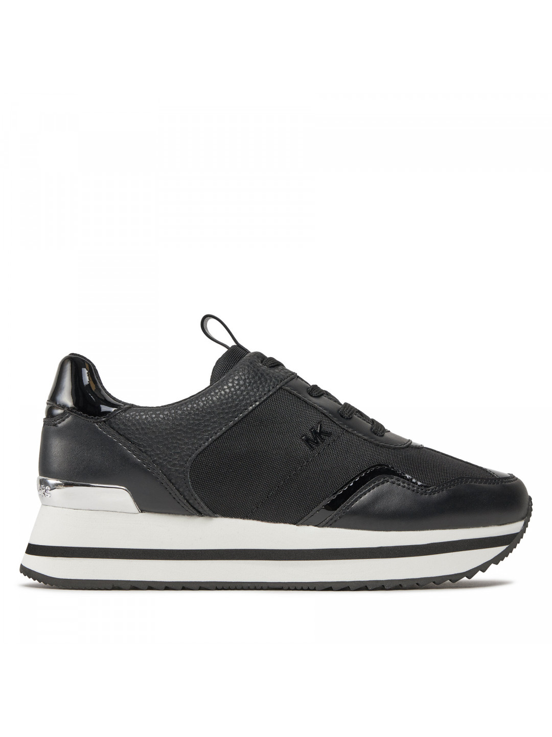 Sneakersy MICHAEL Michael Kors Raina Trainer 43R4RNFSAD Černá